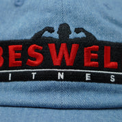 FITNESS LOGO DENIM DAD HAT